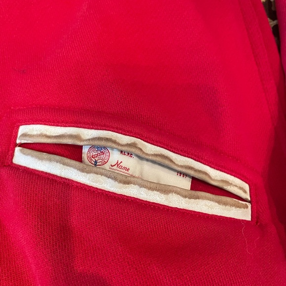 🔥Polo Ralph Lauren Varsity Jacket Indian Head New York Snap Front Mens L - Picture 12 of 12